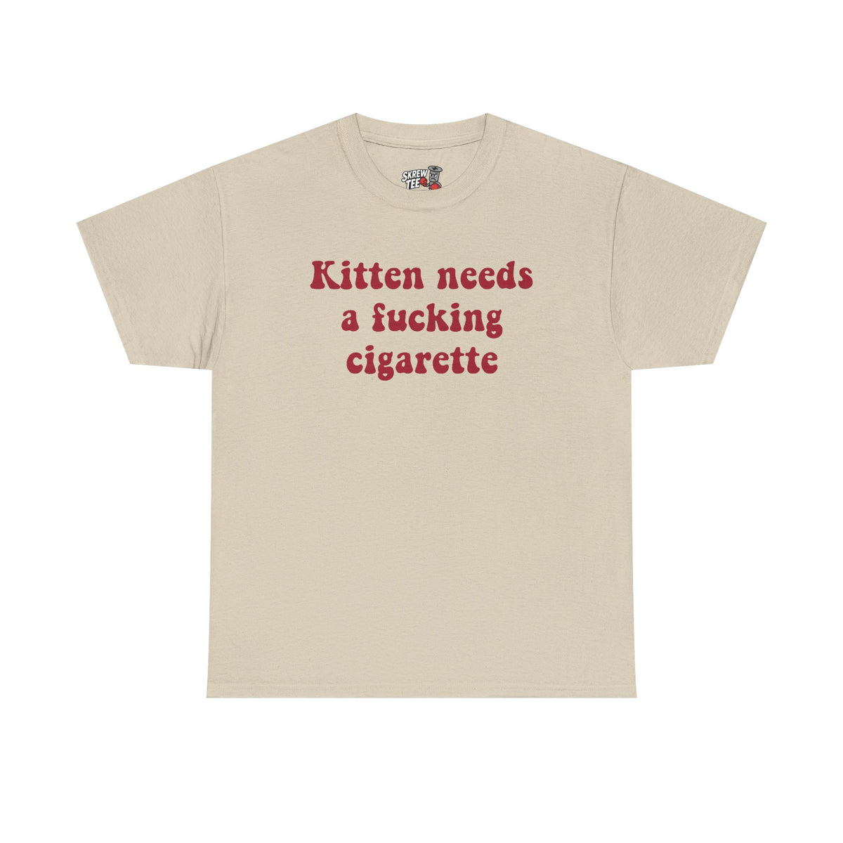 Kitten needs a cigarette
