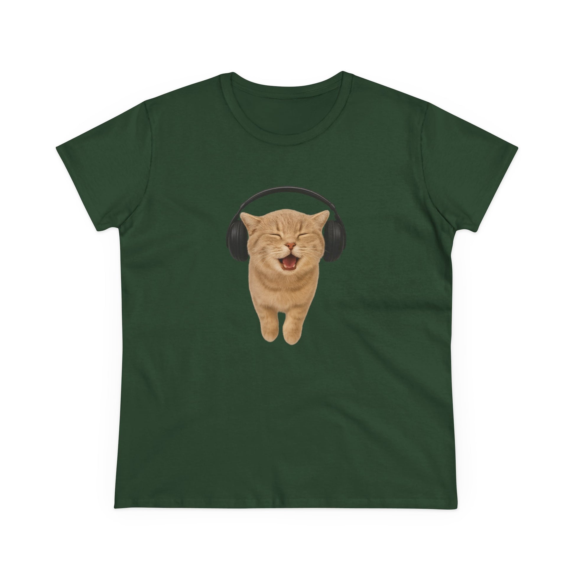 Headphone Kitten Women's T-shirt
