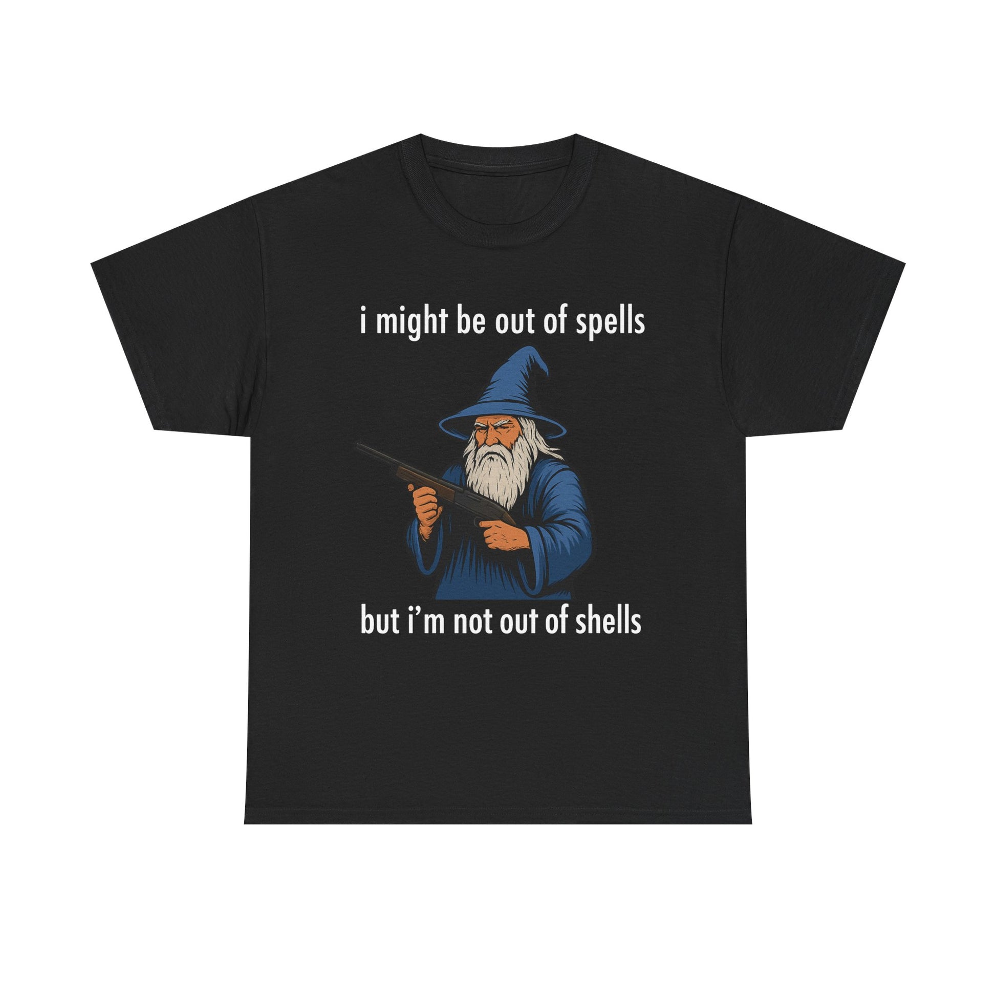 Out of Spells, Not Out of Shells T-Shirt