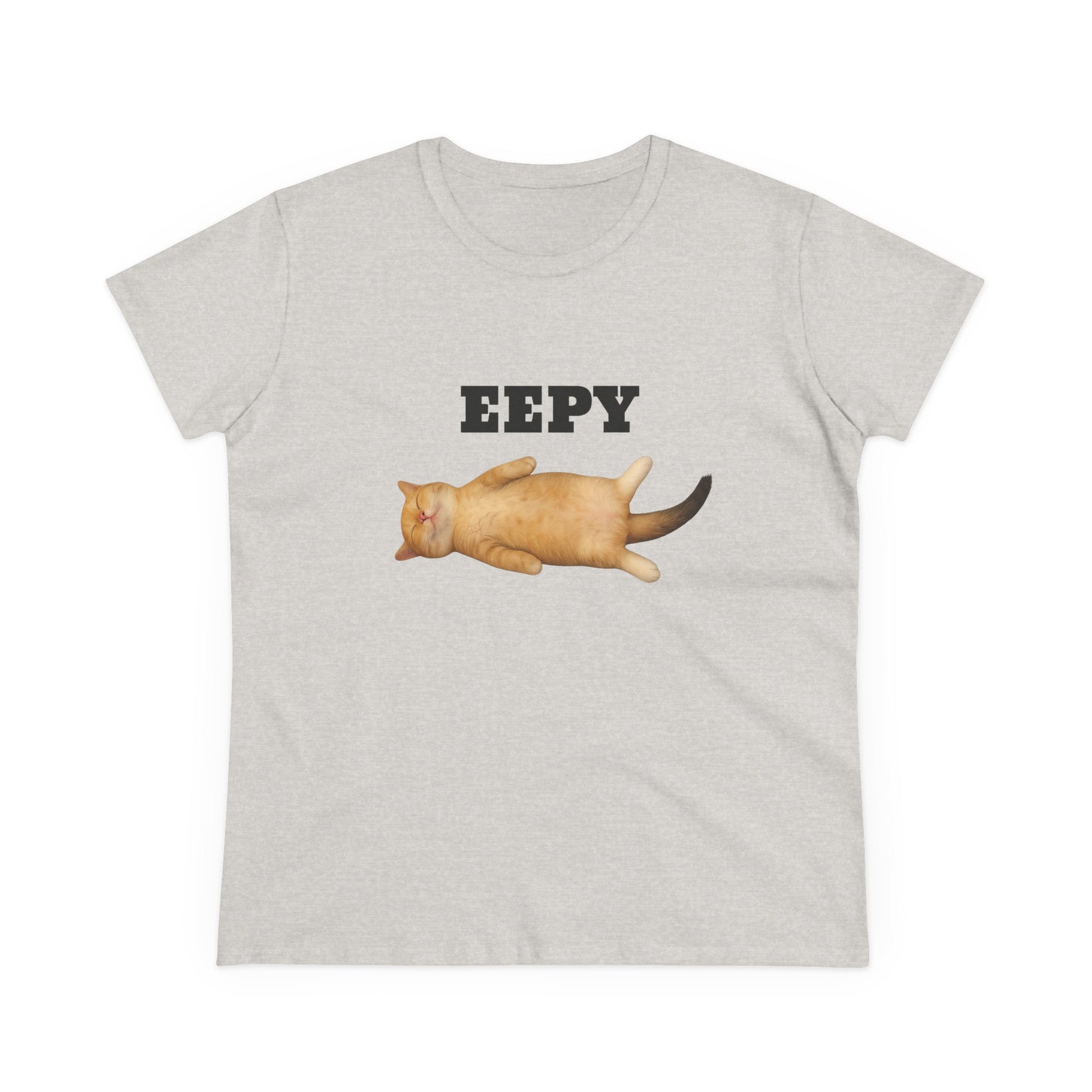 Eepy Cat Womens T-shirt