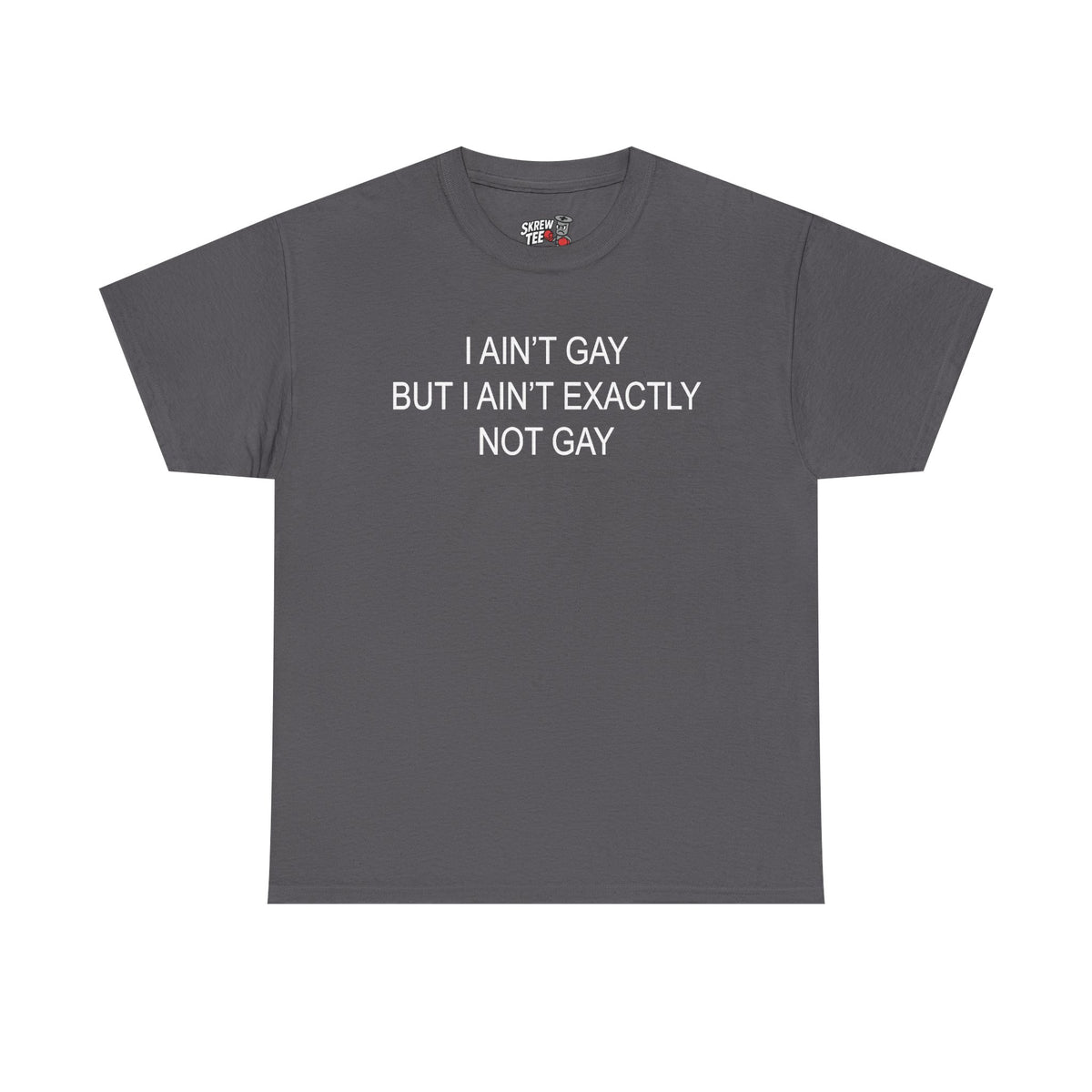 I Ain't Gay But I Ain't Exactly Not Gay Tee