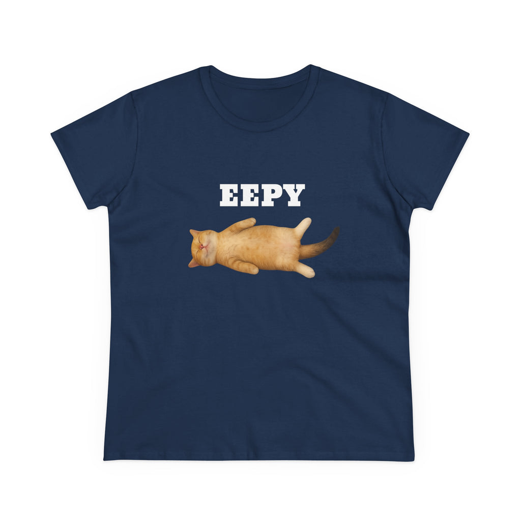 Eepy Cat Womens T-shirt