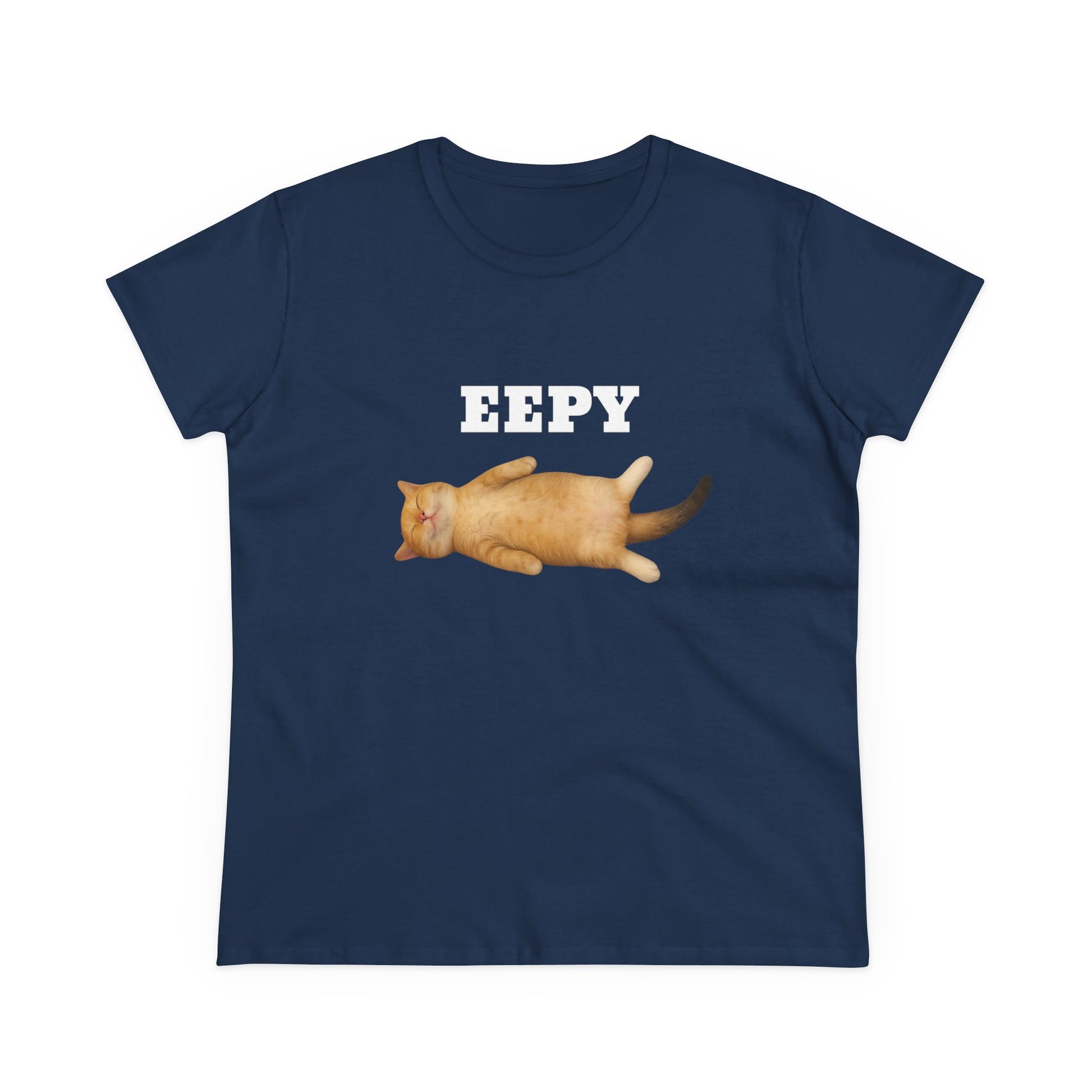 Eepy Cat Womens T-shirt
