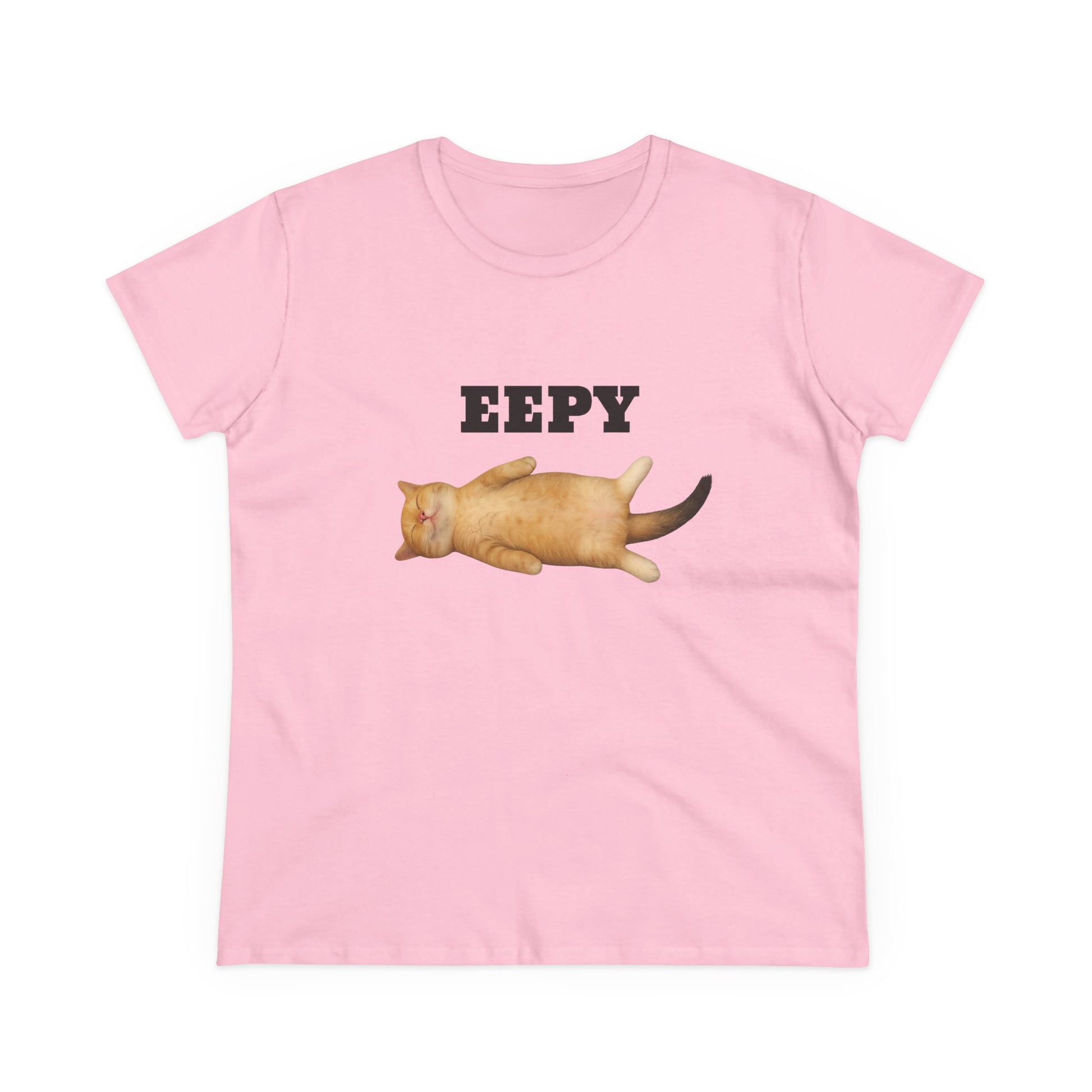 Eepy Cat Womens T-shirt