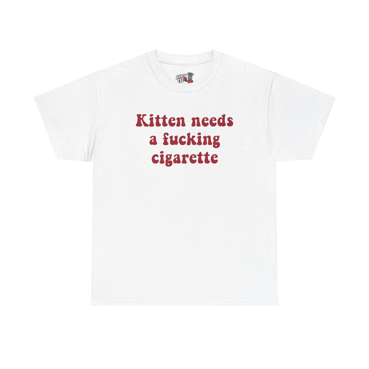 Kitten needs a cigarette