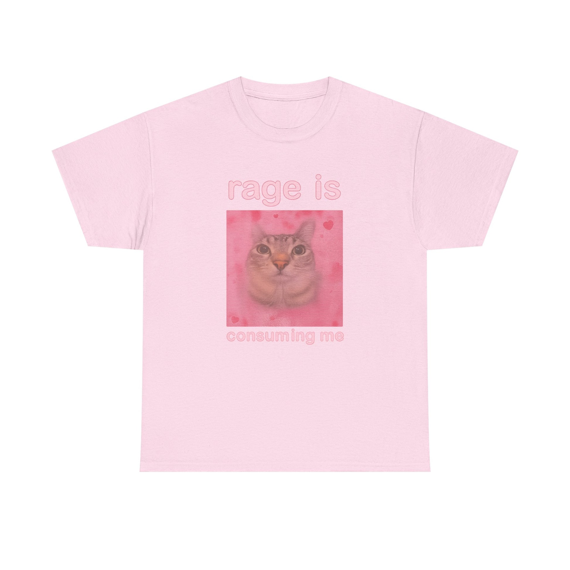 “Rage Is Consuming Me” Cat Tee