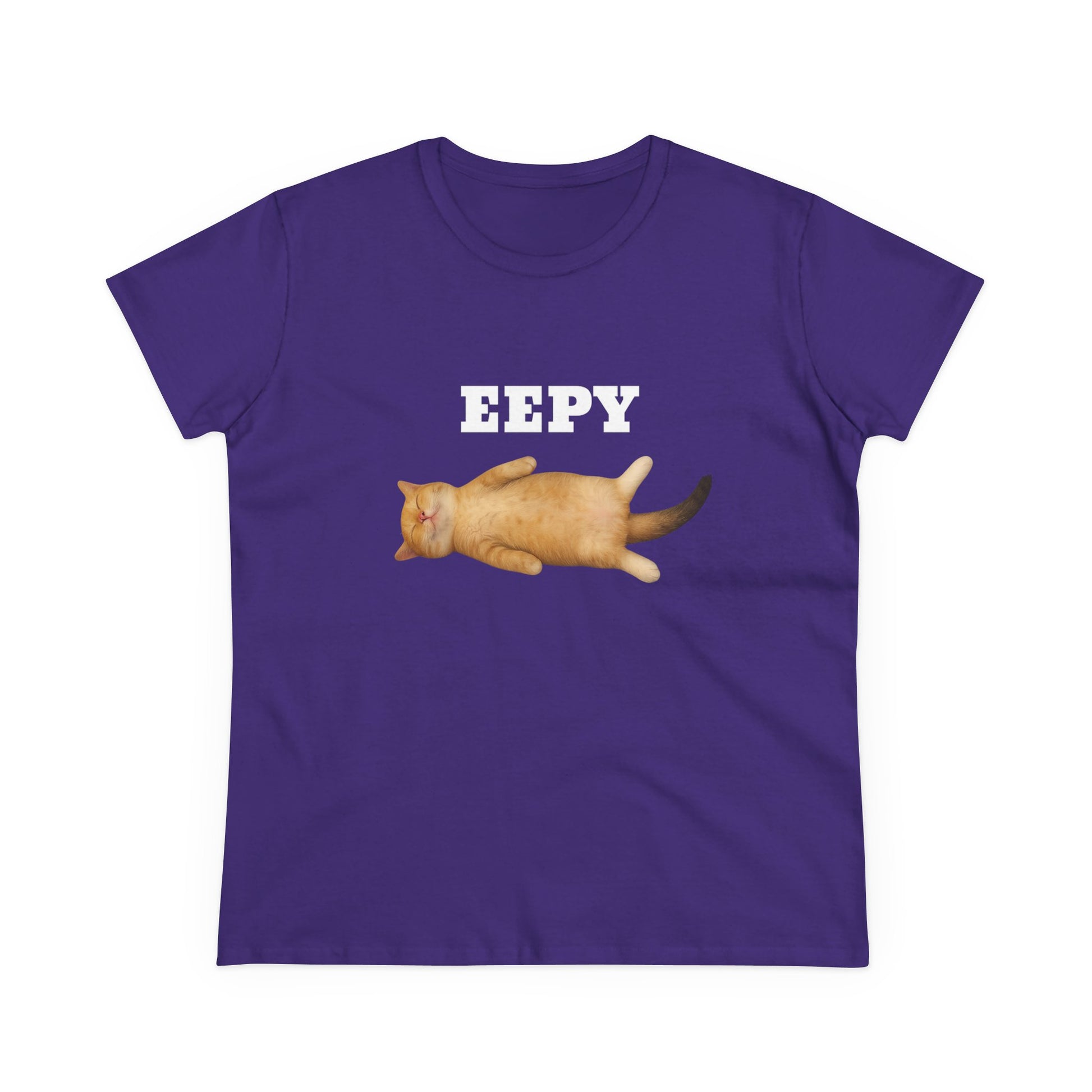 Eepy Cat Womens T-shirt