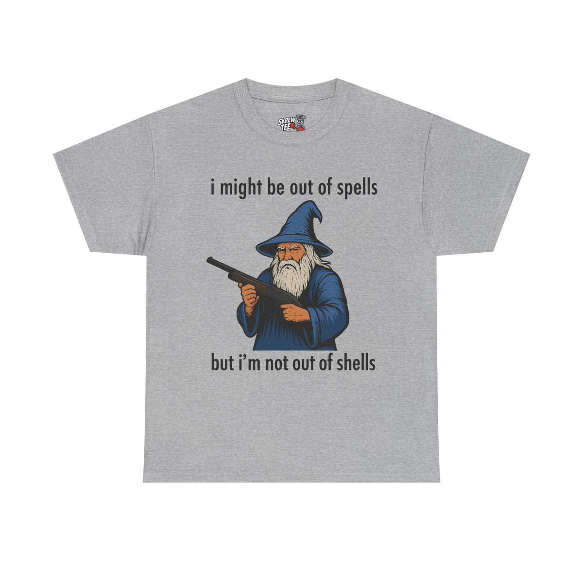 Out of Spells, Not Out of Shells T-Shirt