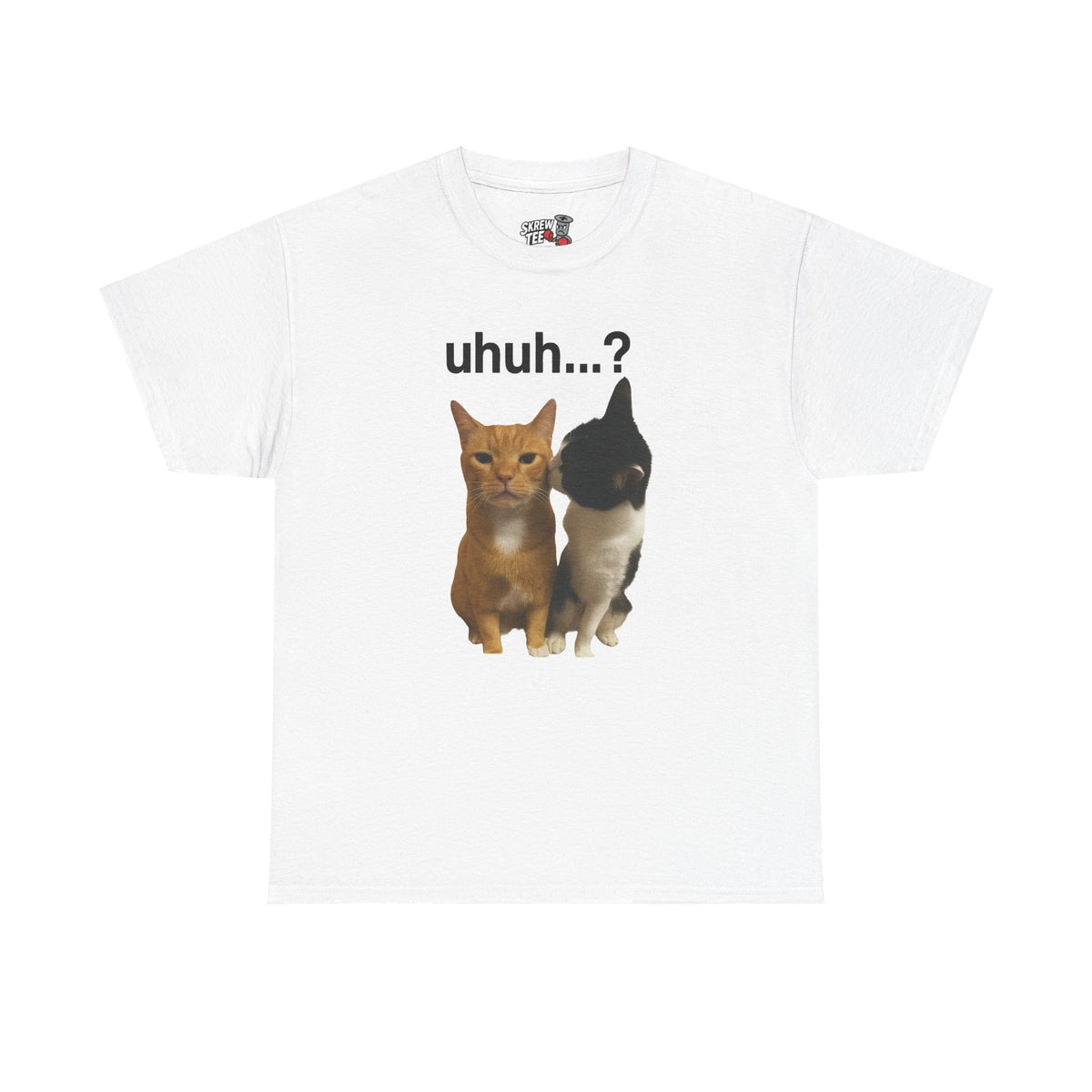 Uhuh Cat Kiss Tee