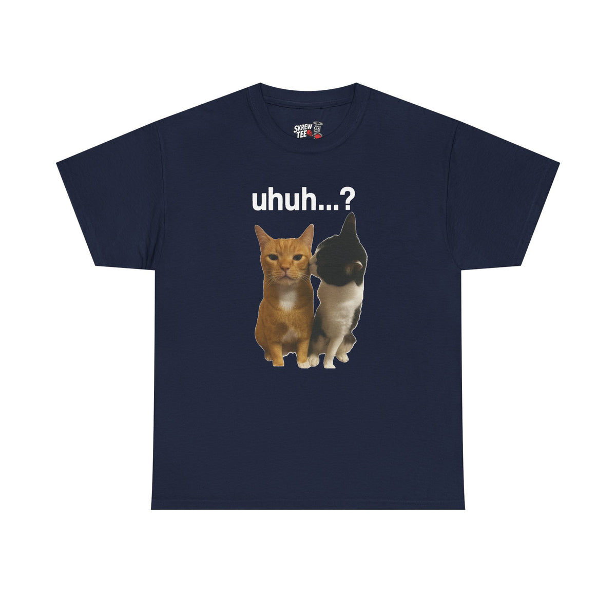 Uhuh Cat Kiss Tee