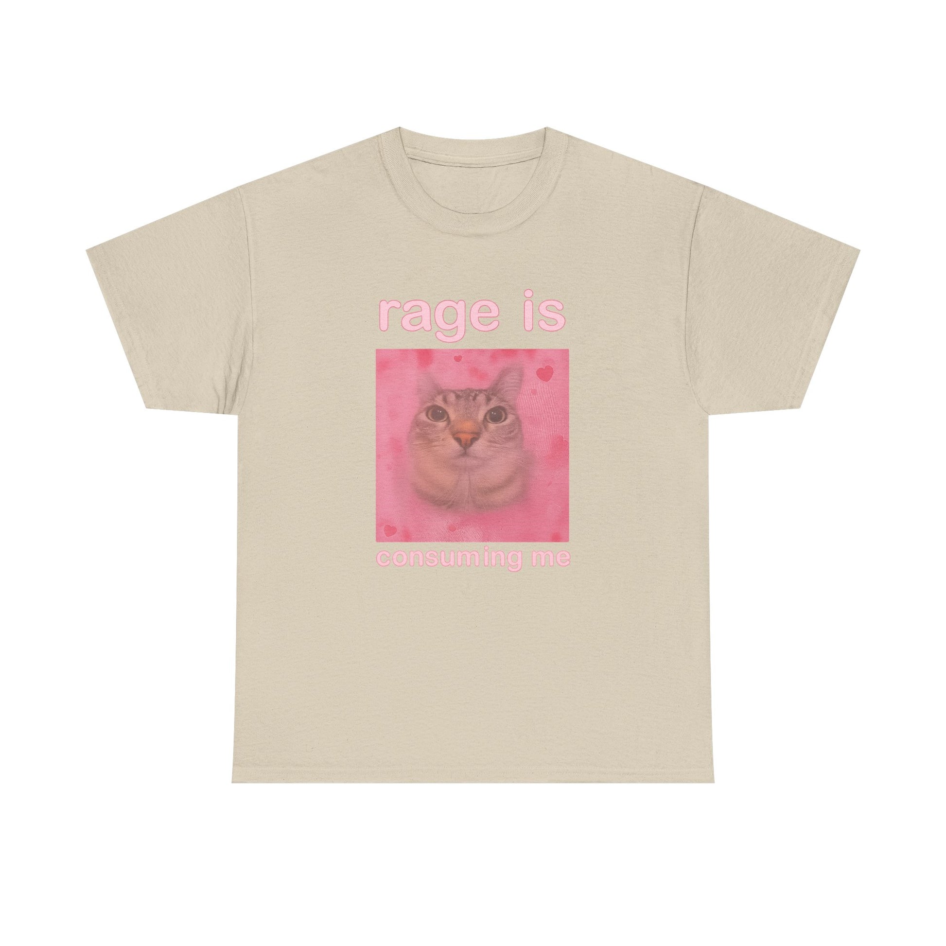 “Rage Is Consuming Me” Cat Tee