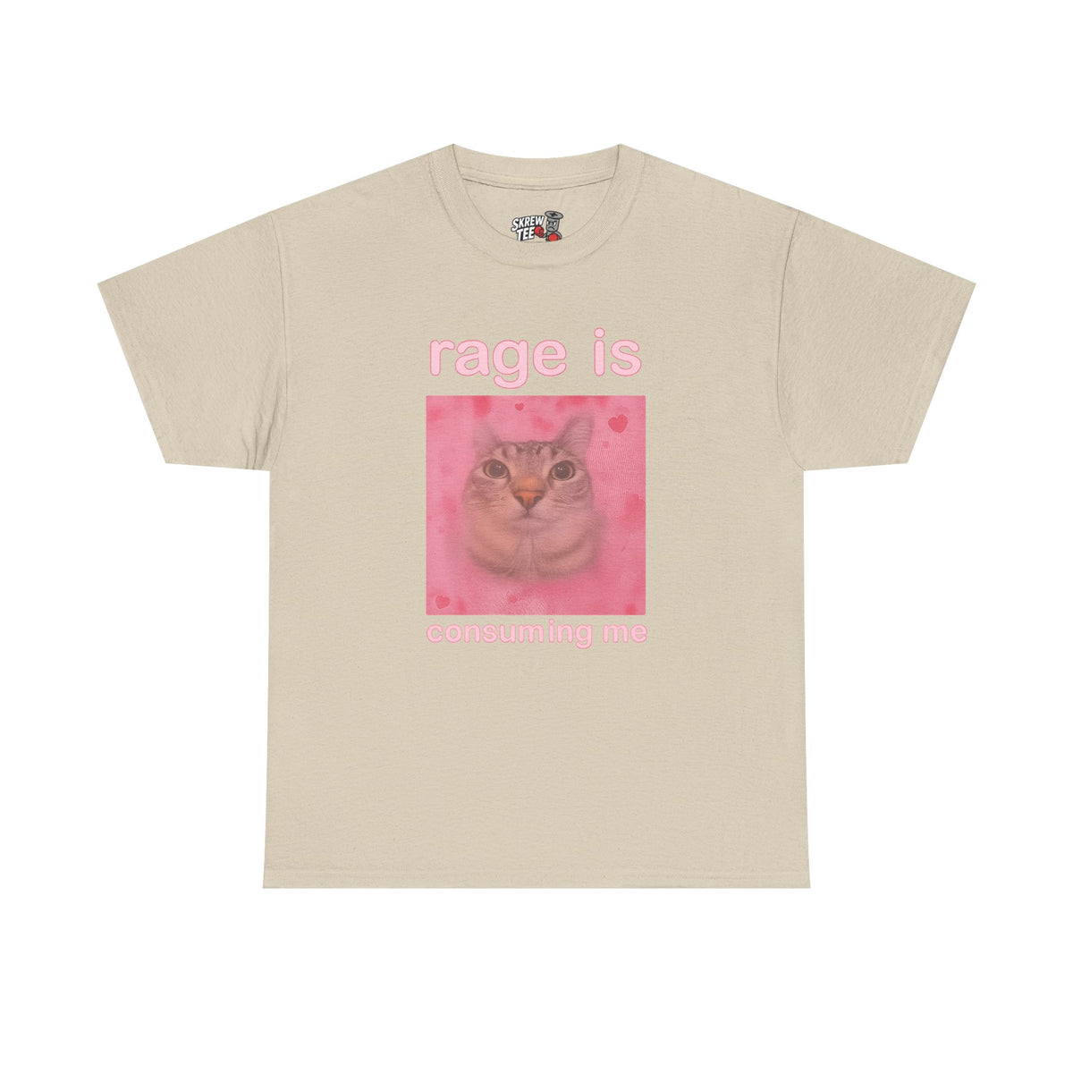 “Rage Is Consuming Me” Cat Tee