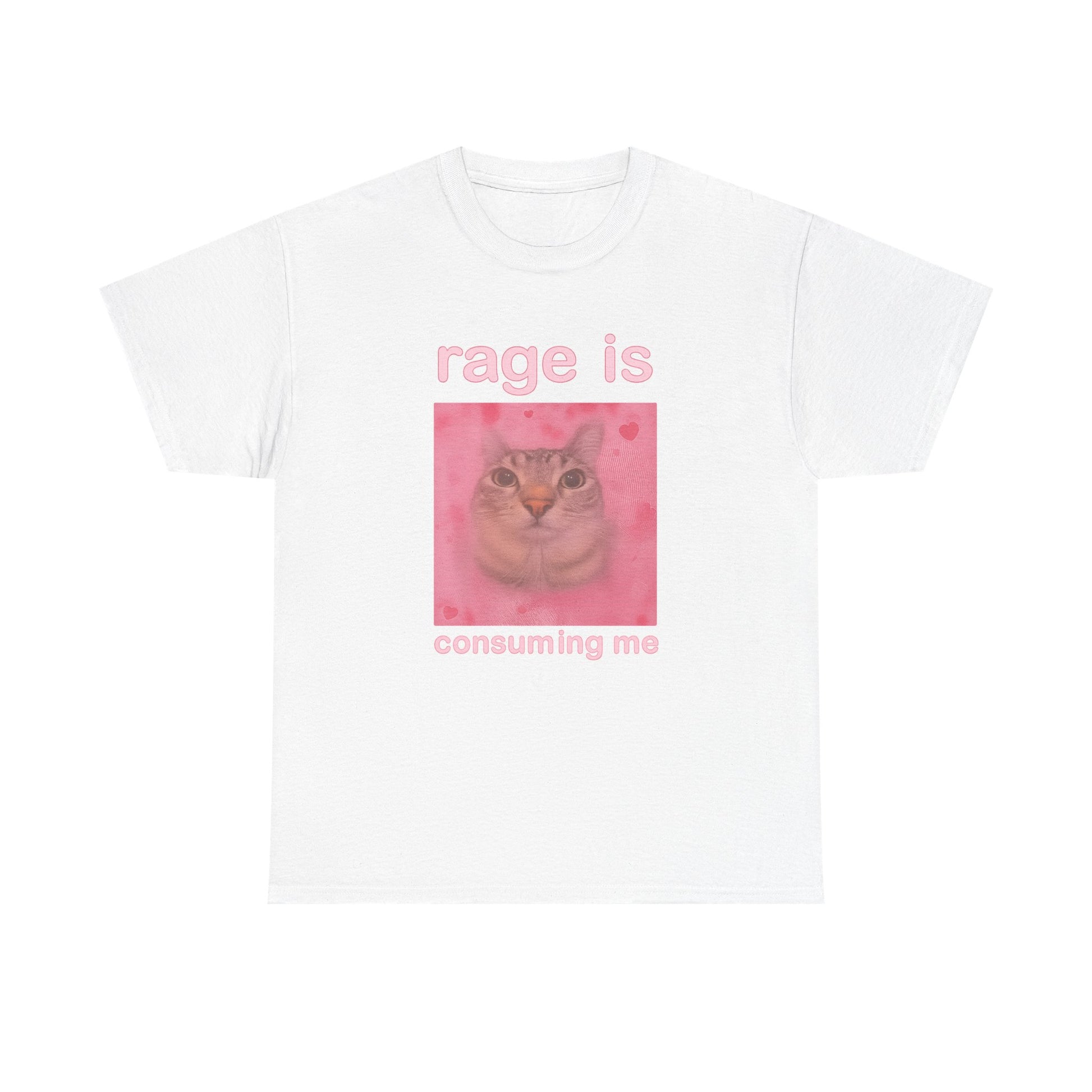 “Rage Is Consuming Me” Cat Tee