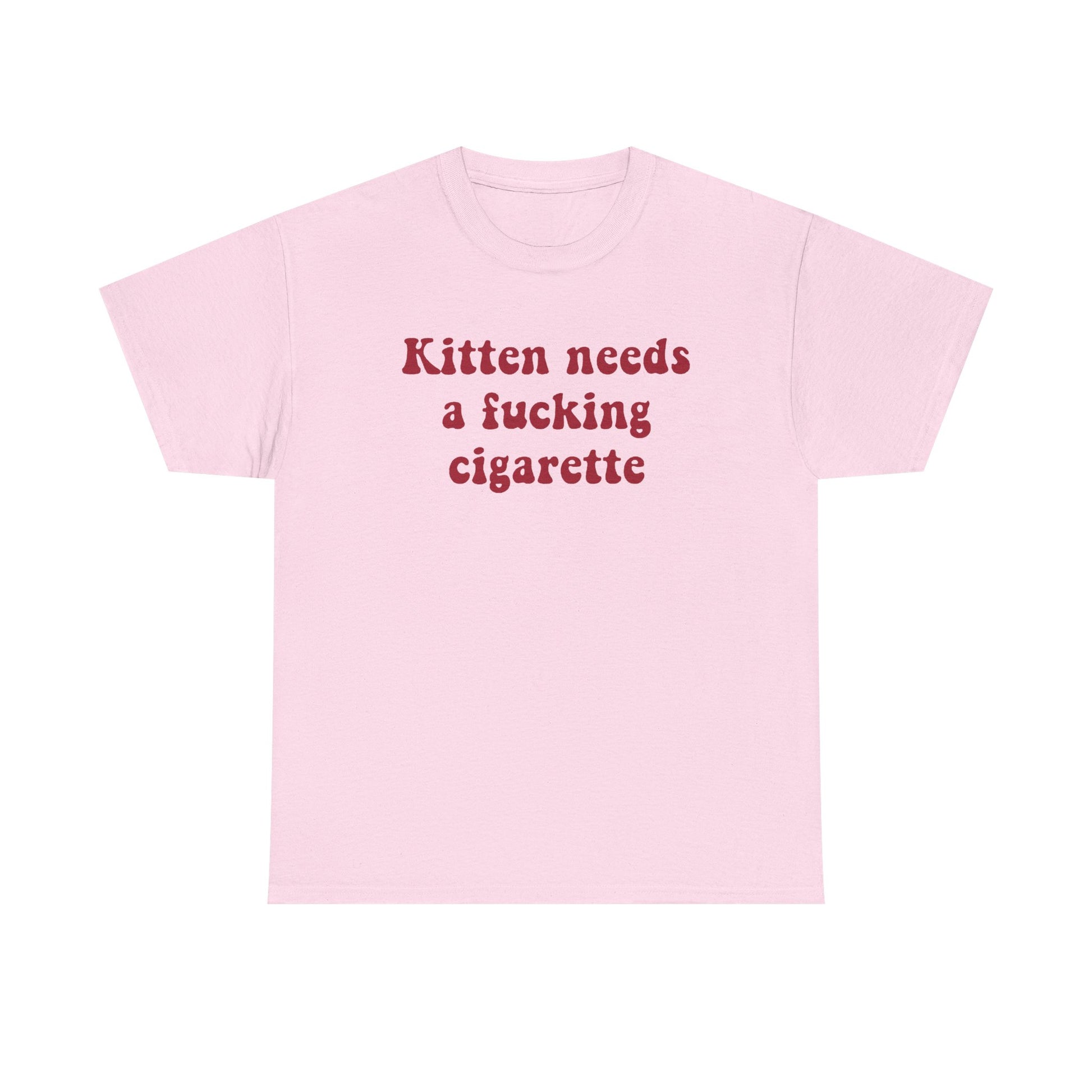 Kitten needs a cigarette