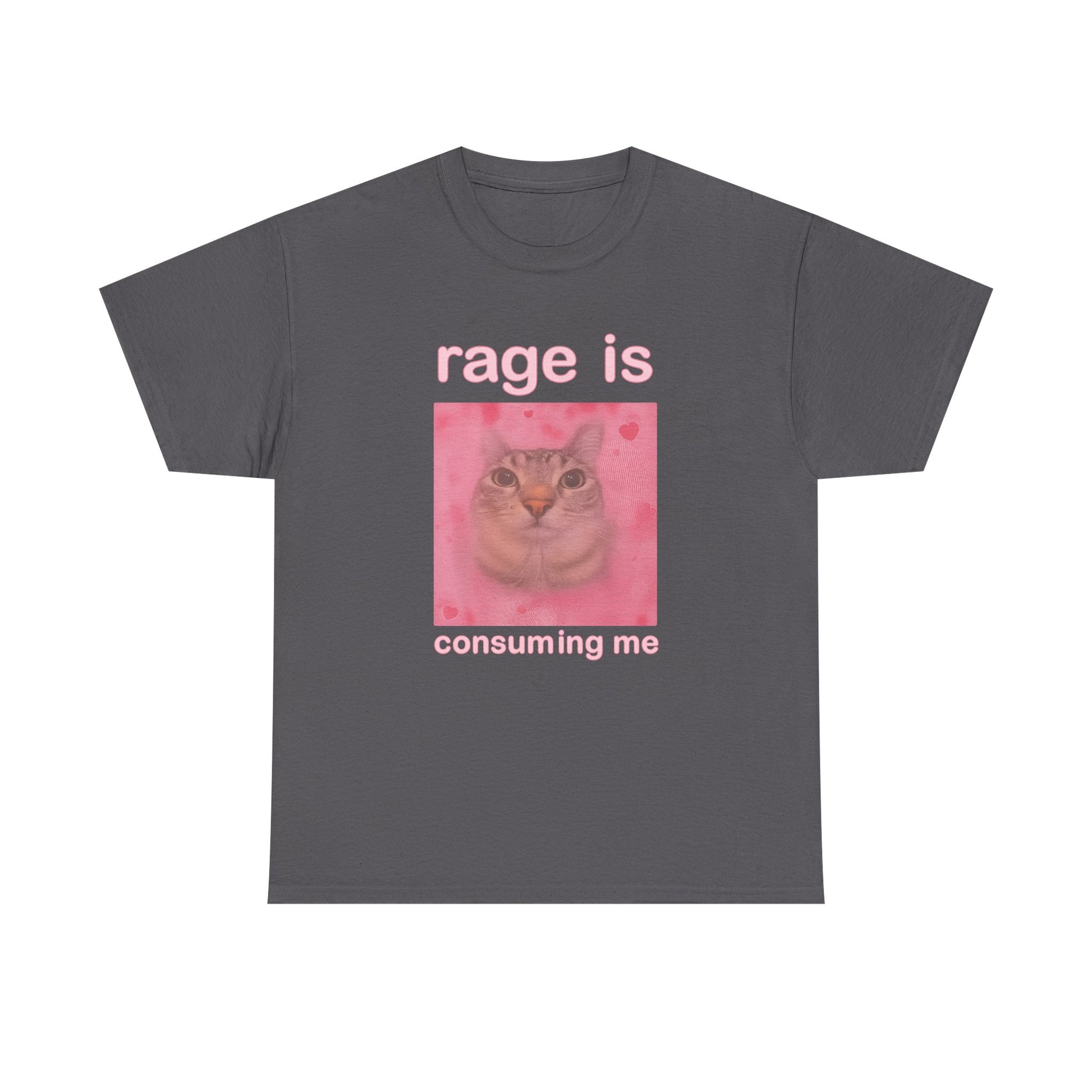“Rage Is Consuming Me” Cat Tee