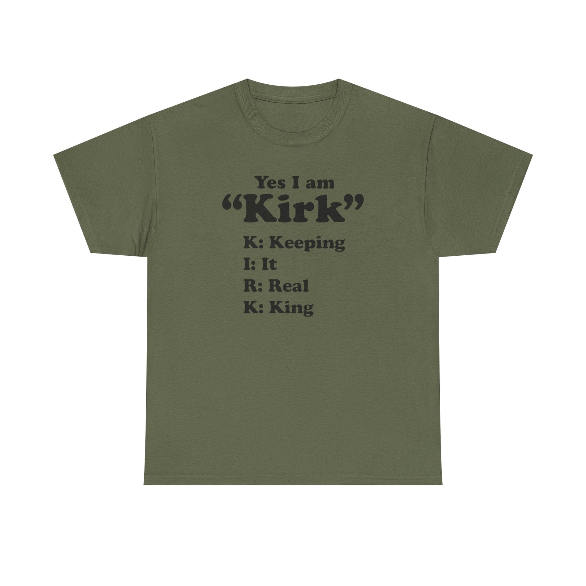 Yes i am Kirk Tee