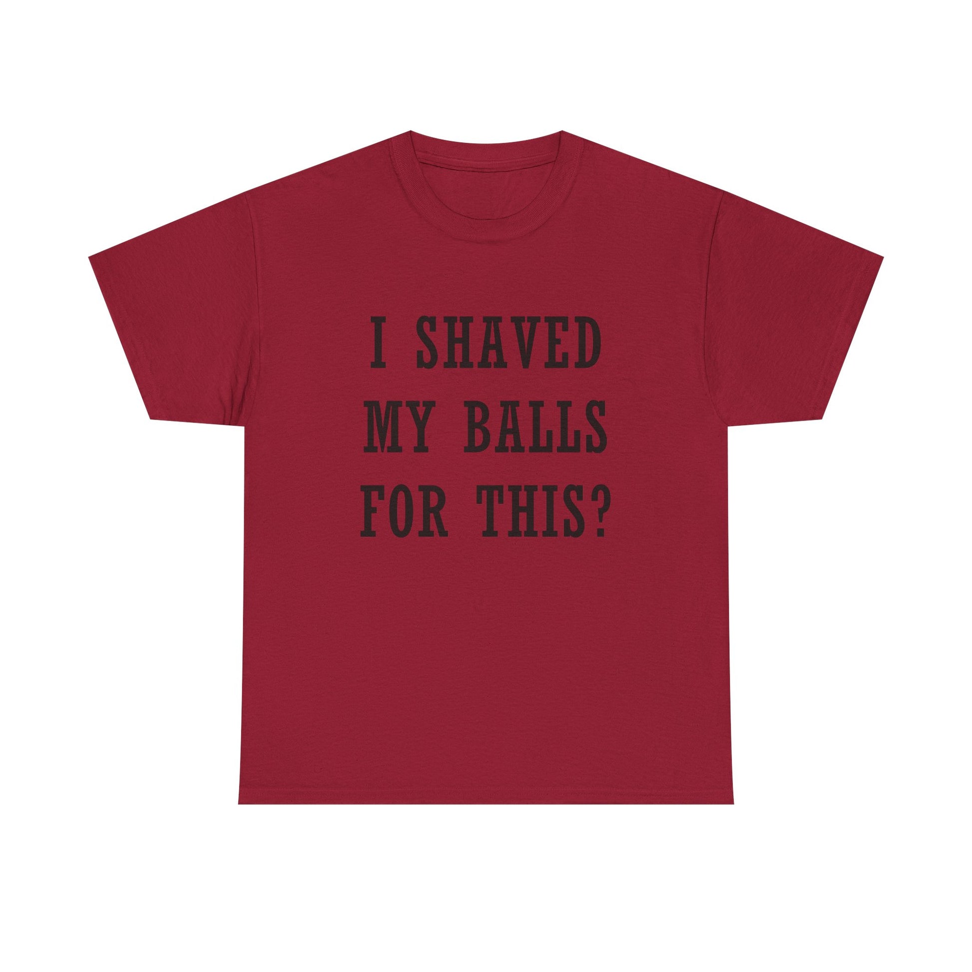 I Shaved My Balls For This? T-Shirt
