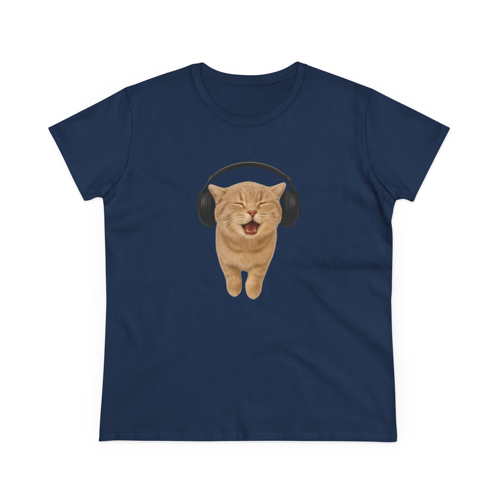 Headphone Kitten Women's T-shirt