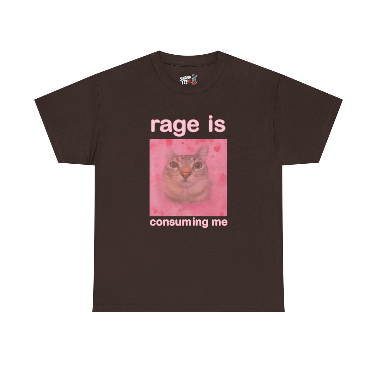 “Rage Is Consuming Me” Cat Tee