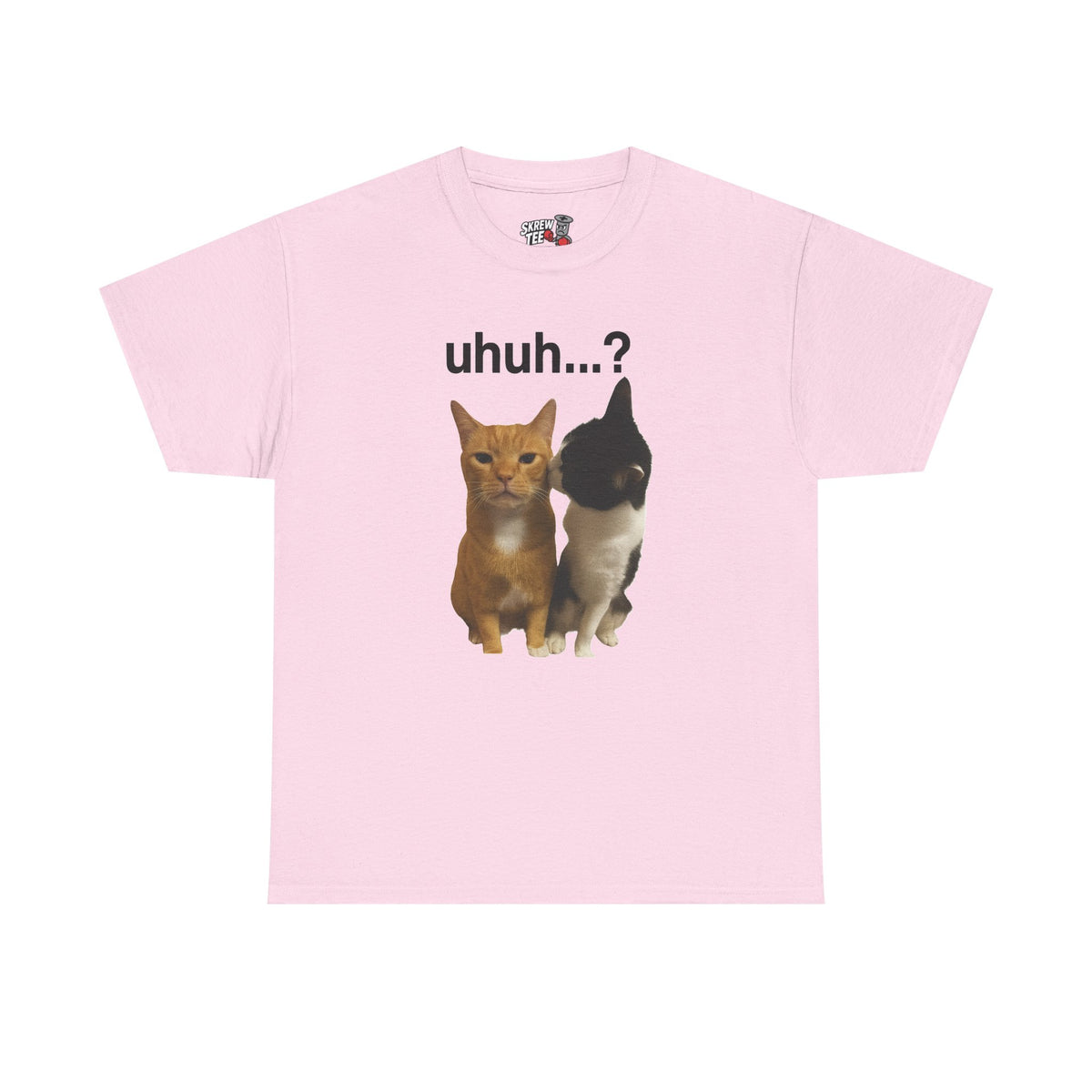 Uhuh Cat Kiss Tee