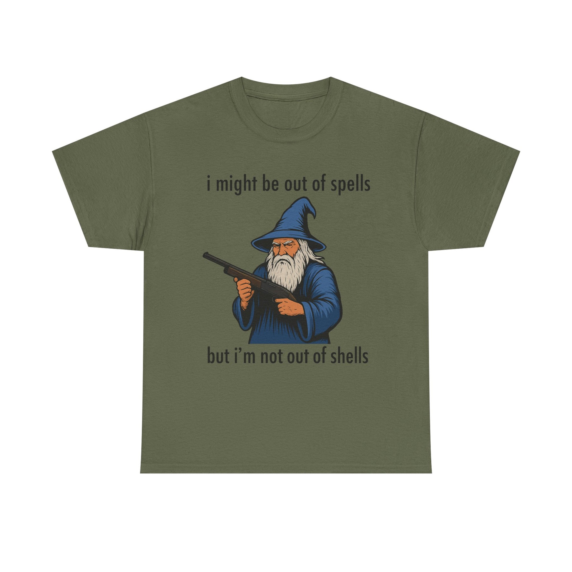Out of Spells, Not Out of Shells T-Shirt