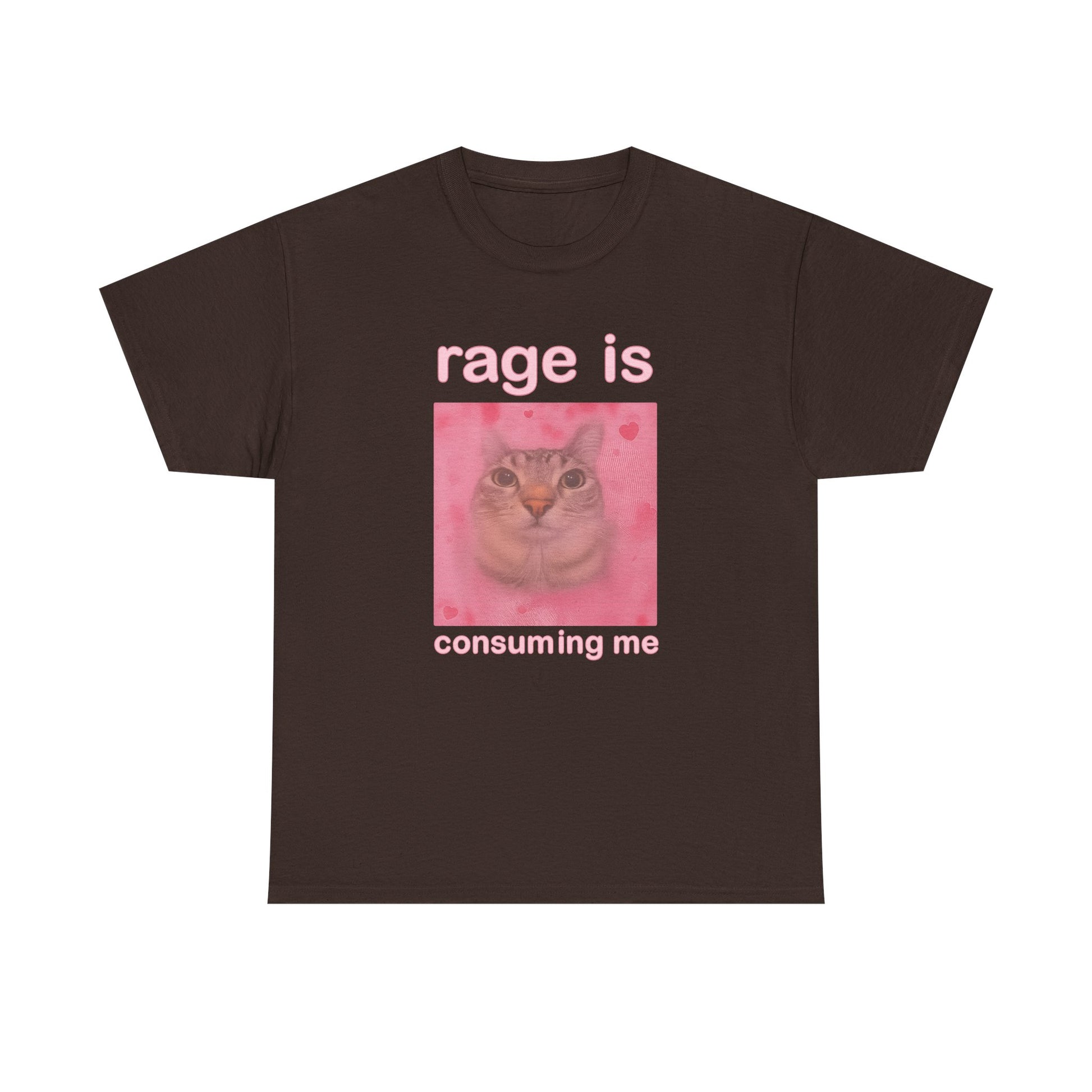 “Rage Is Consuming Me” Cat Tee