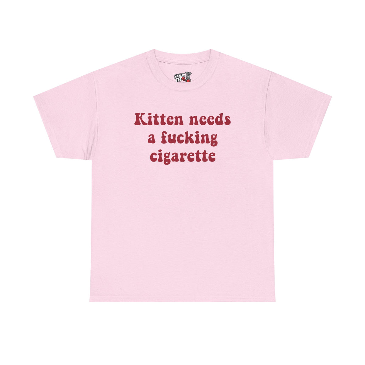 Kitten needs a cigarette