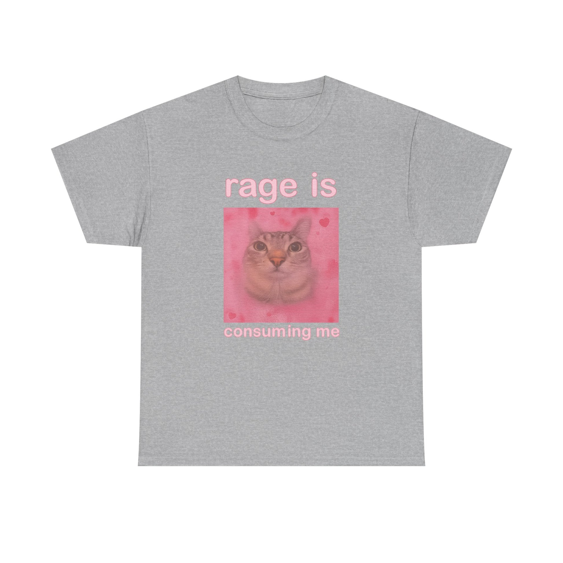 “Rage Is Consuming Me” Cat Tee