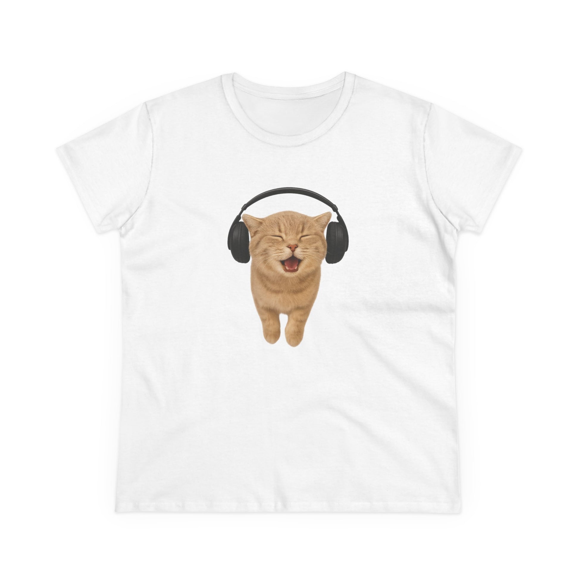 Headphone Kitten Women's T-shirt