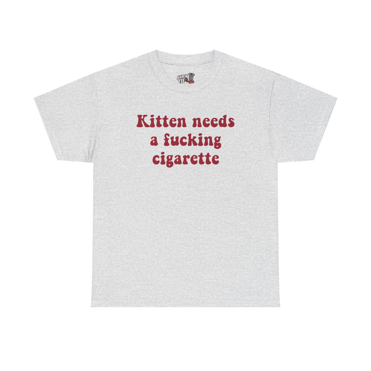 Kitten needs a cigarette