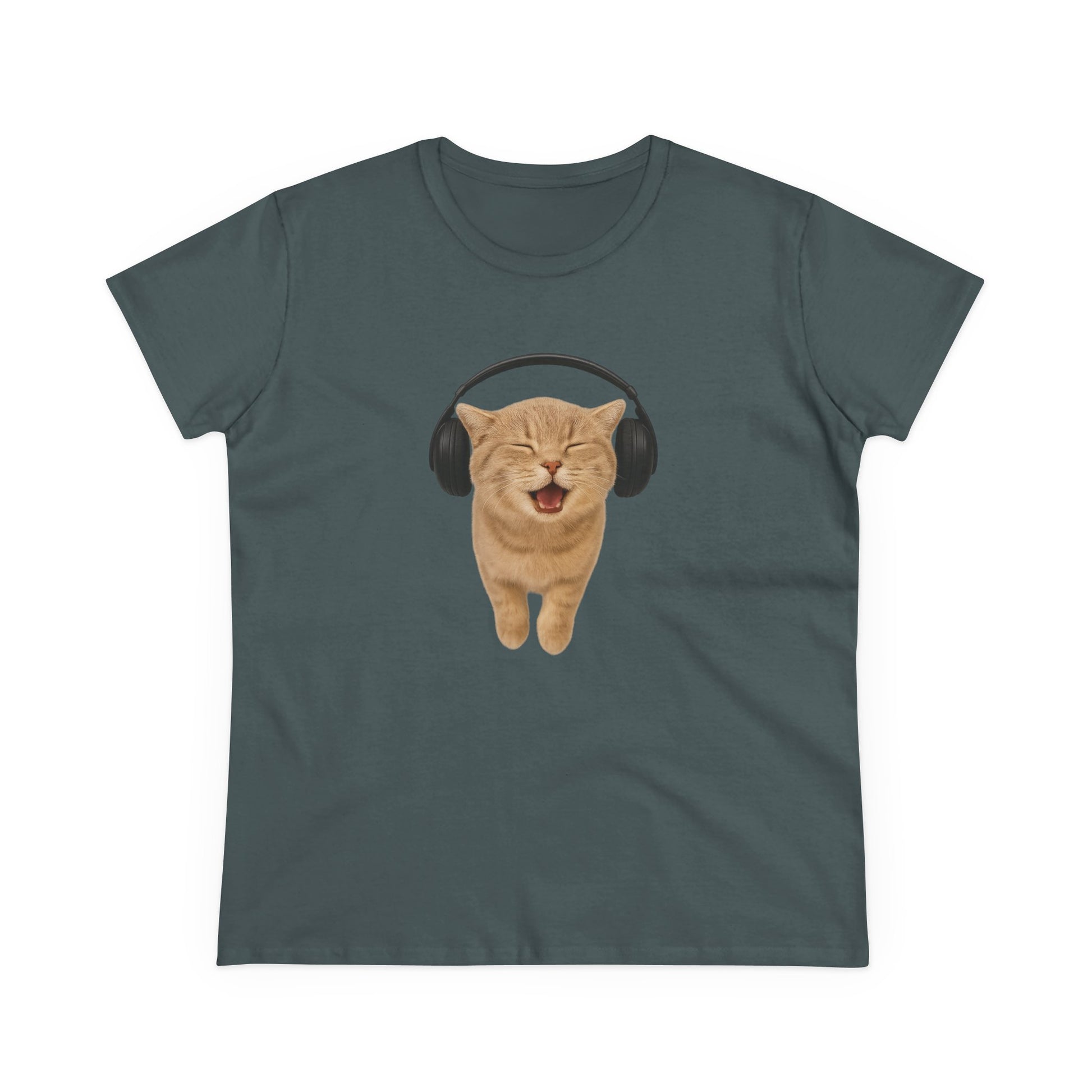 Headphone Kitten Women's T-shirt