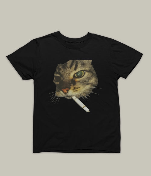 Cat Smoking T-shirt