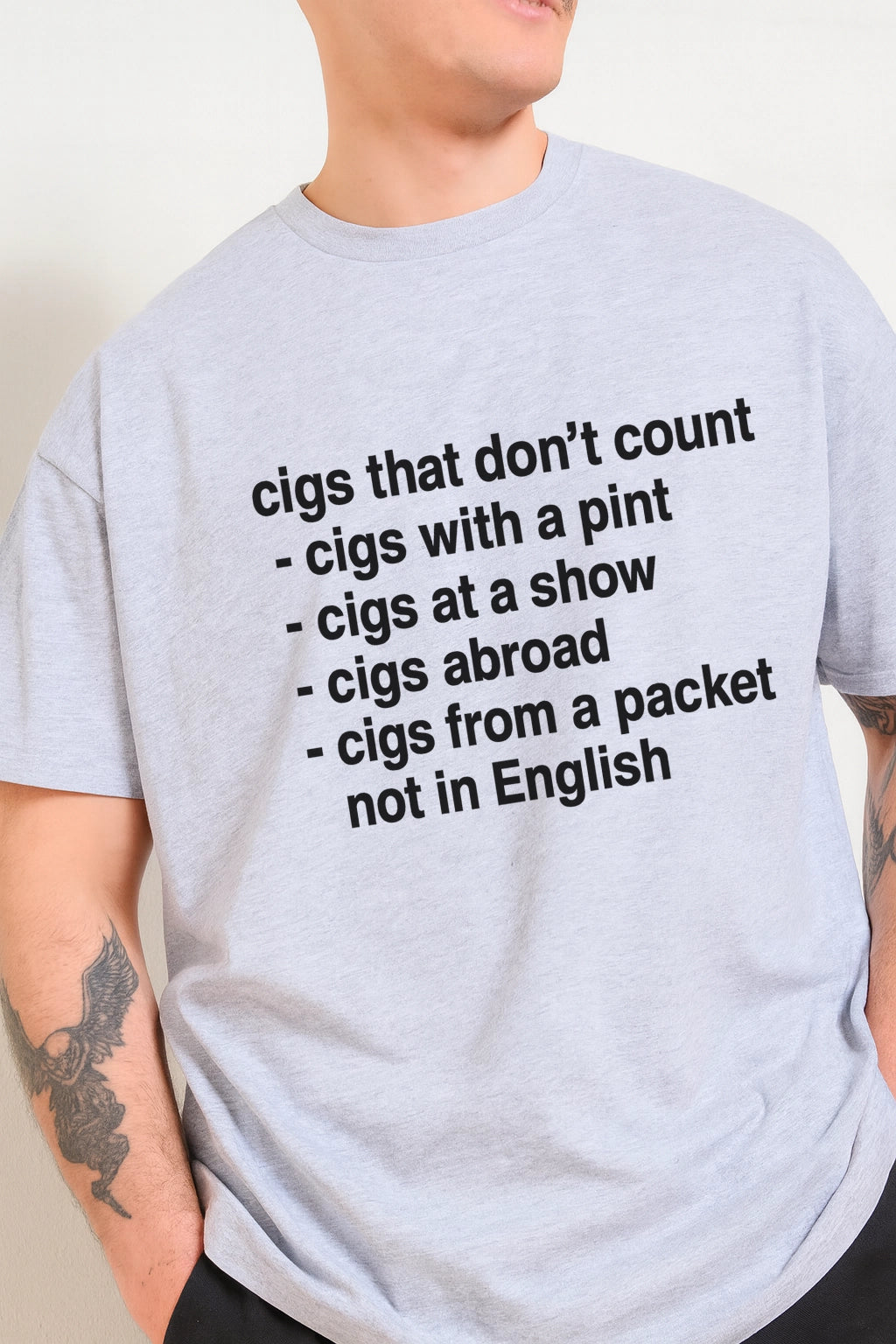 Cigs that don't count T-shirt