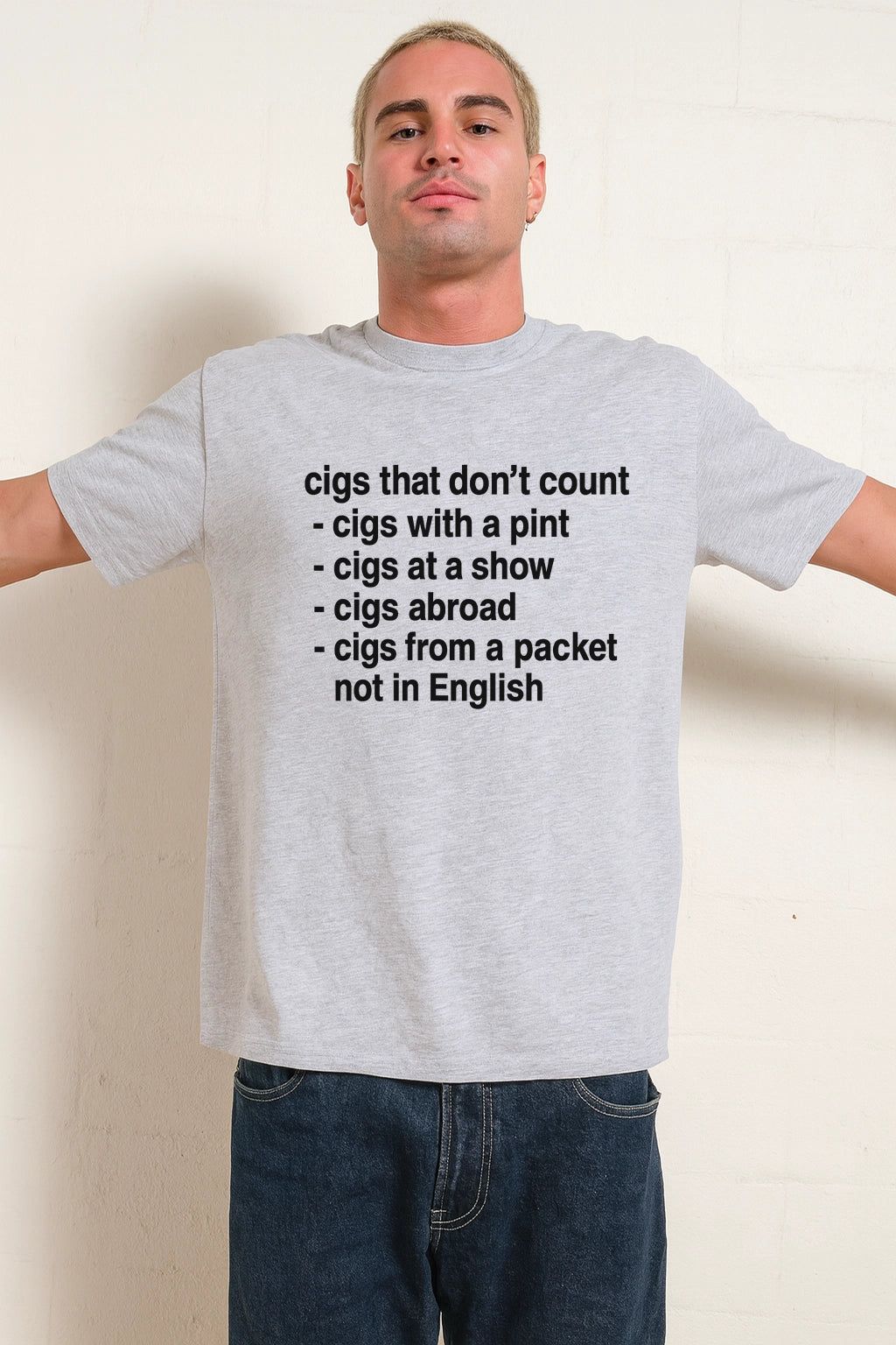 Cigs that don't count T-shirt