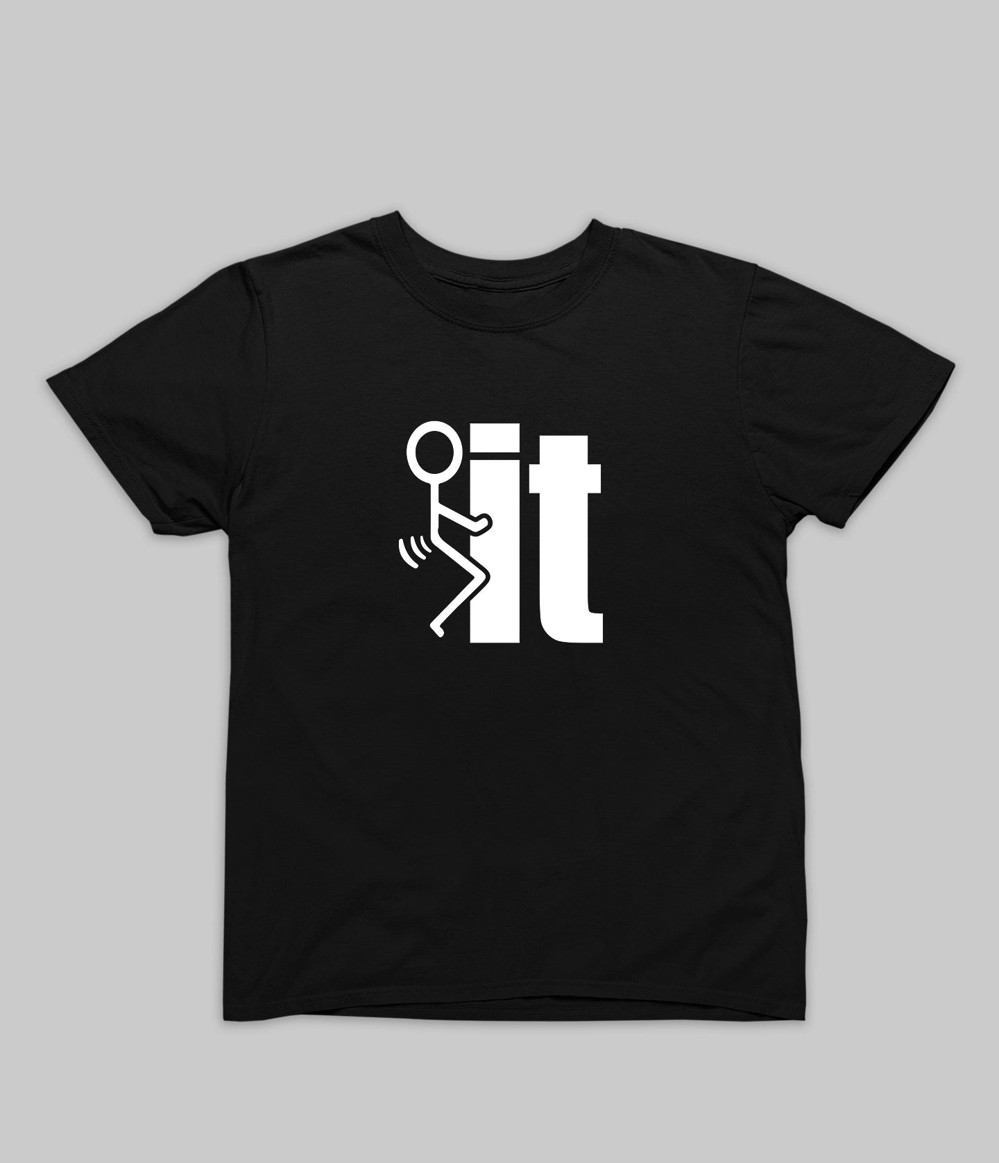 “F*ck It” Stick Figure Tee