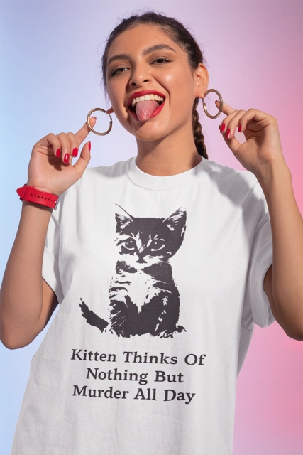 Murder Kitten Tee