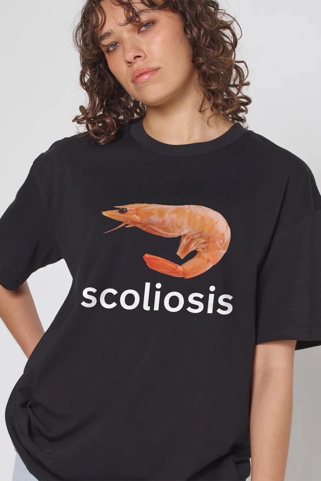 Scoliosis Shrimp T-shirt