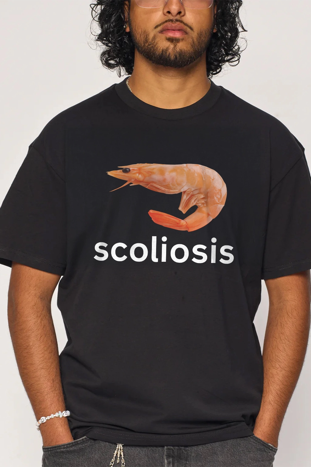 Scoliosis Shrimp T-shirt