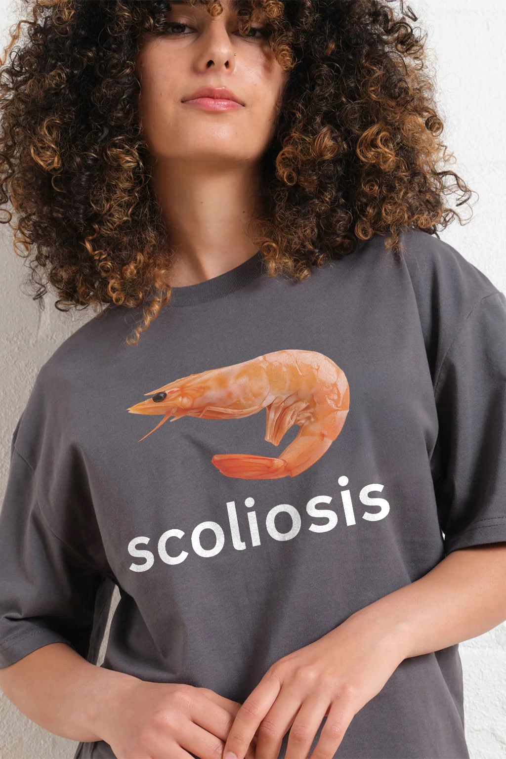 Scoliosis Shrimp T-shirt