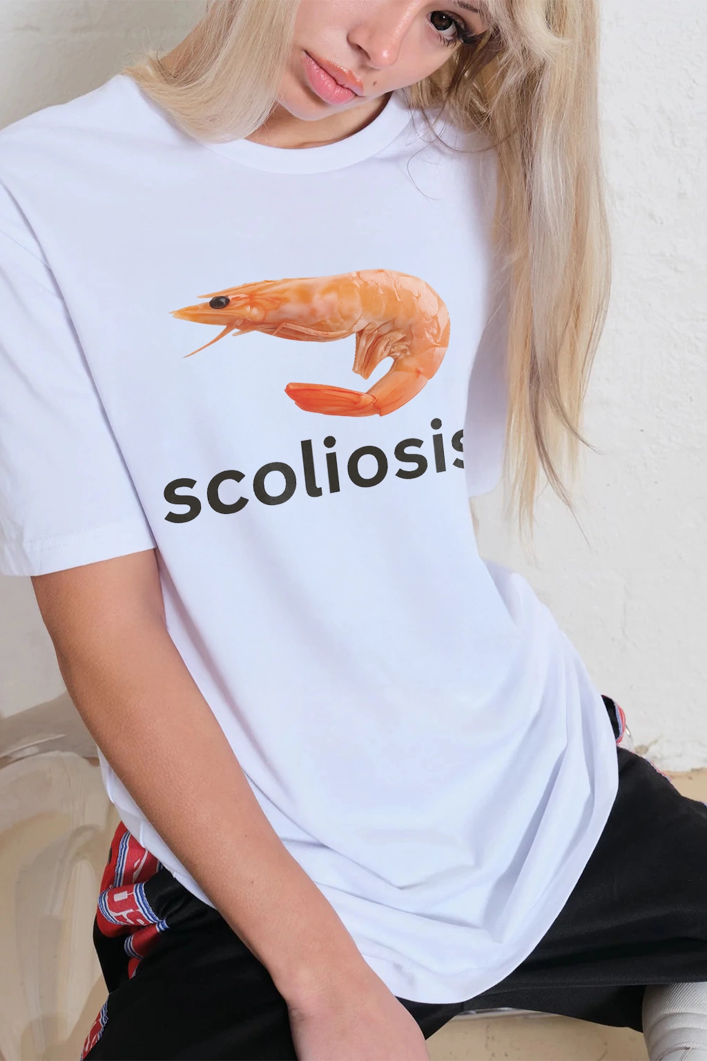 Scoliosis Shrimp T-shirt