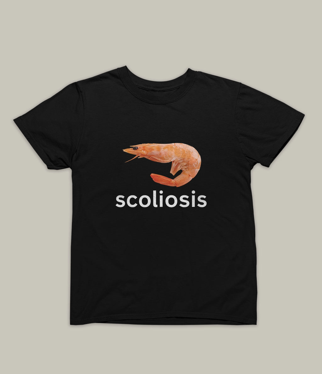 Scoliosis Shrimp T-shirt