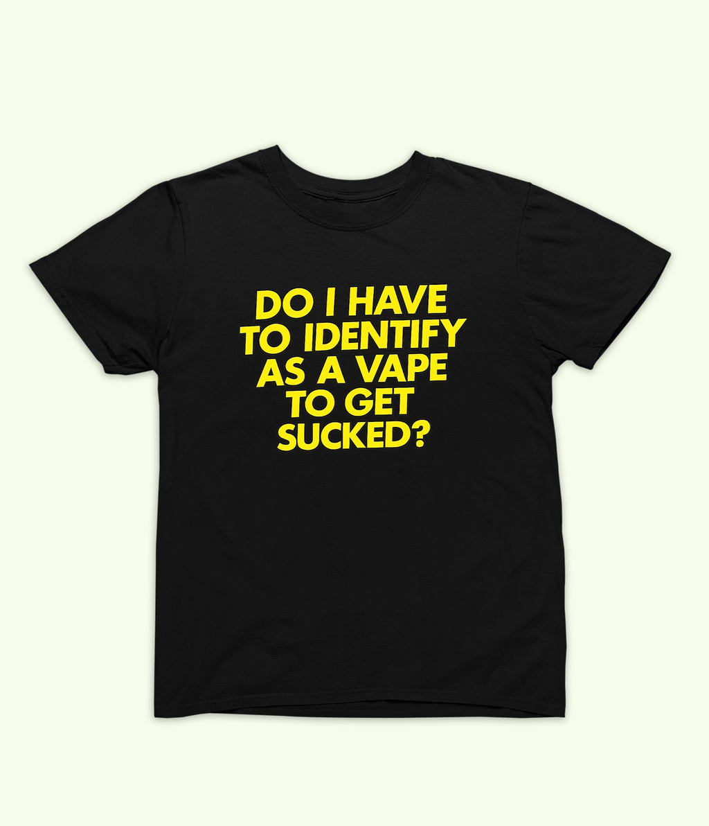 Do I Have to Identify as a Vape Tee